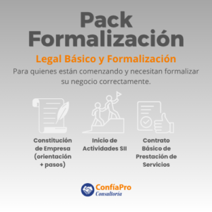 Pack Formalización