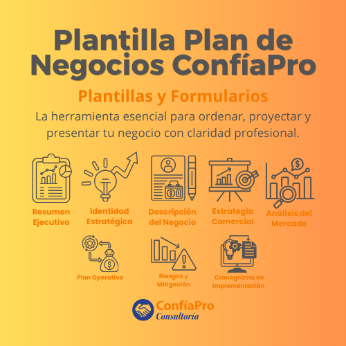 Plantilla Plan de Negocios Confiapro